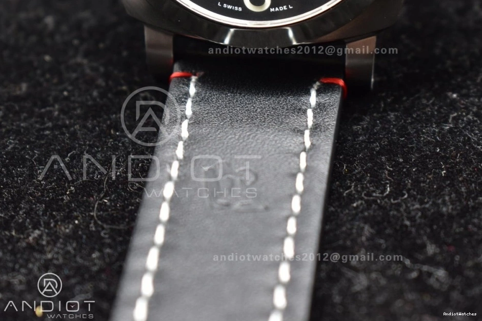 Green Brown Strap PAM732 on  999 Best Dial Edition TTF OnTrend P Dark Leather 1:1 0311